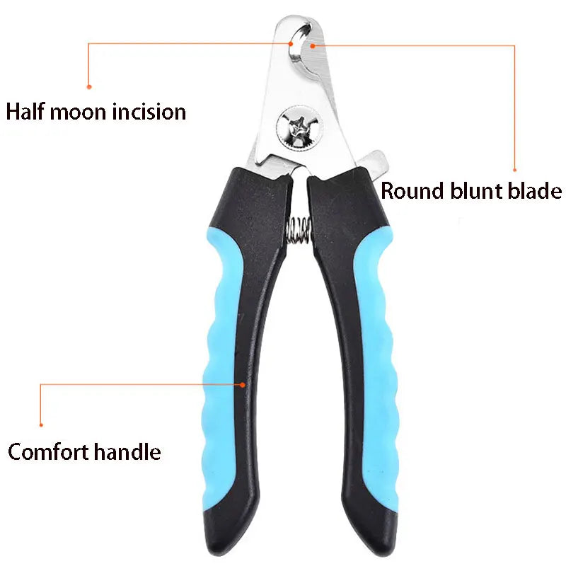 Professional Stainless Steel Pet Nail Clippers