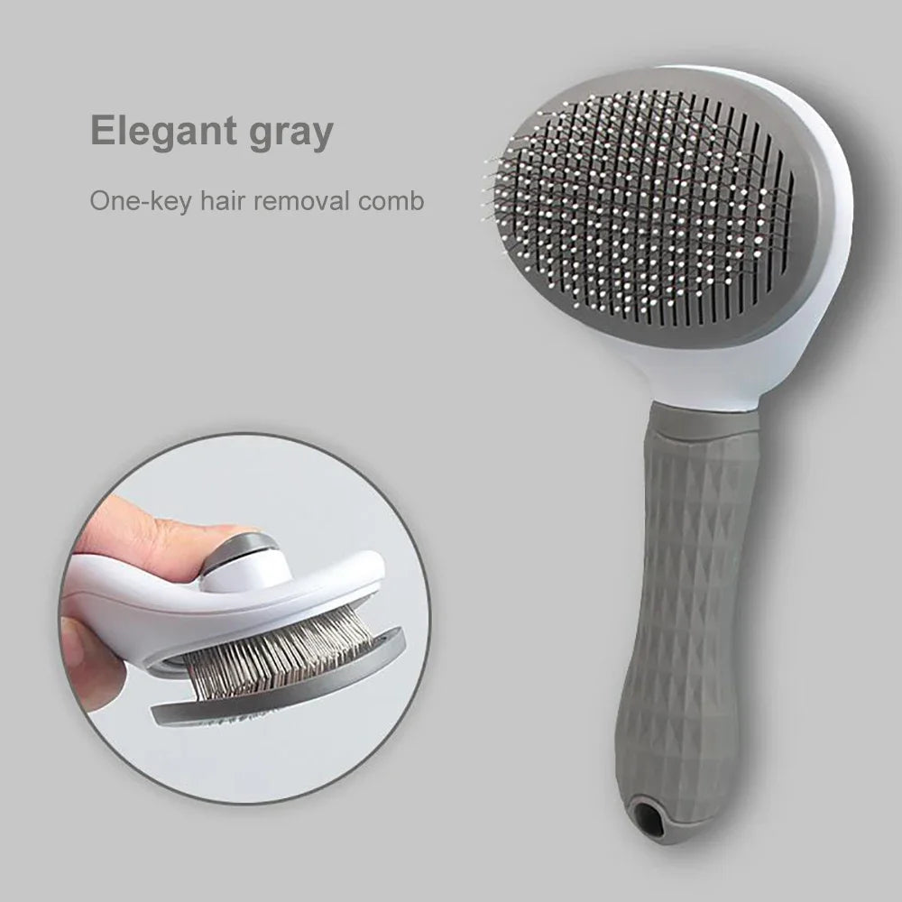 Oval or Square Premium Pet Hair Brush – Practicality, Comfort and Immaculate Coats!