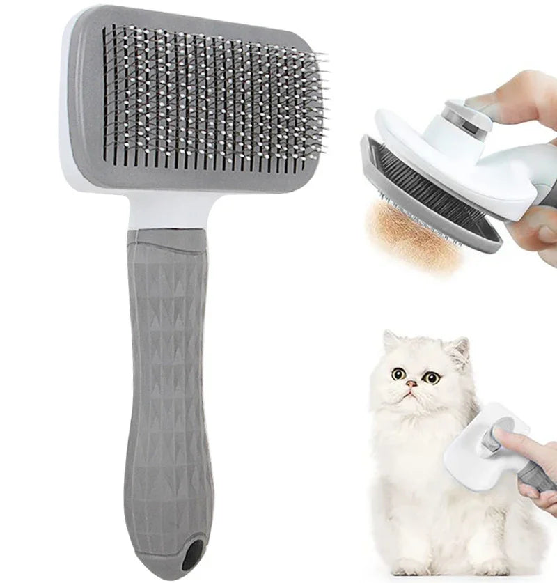Oval or Square Premium Pet Hair Brush – Practicality, Comfort and Immaculate Coats!