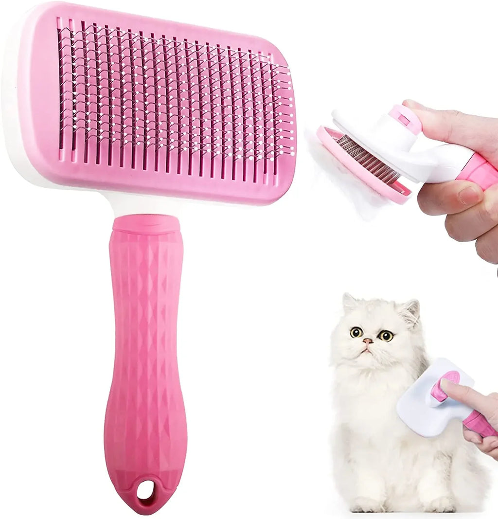 Oval or Square Premium Pet Hair Brush – Practicality, Comfort and Immaculate Coats!
