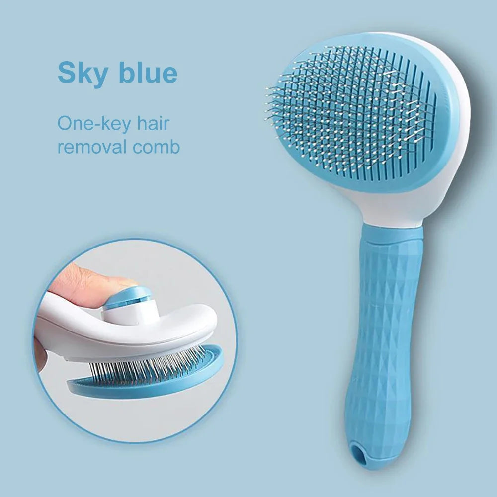 Oval or Square Premium Pet Hair Brush – Practicality, Comfort and Immaculate Coats!